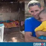 Recaudan más de un millón de pesos para padre cubano que vive en precarias condiciones con su bebé en Ciego de Ávila