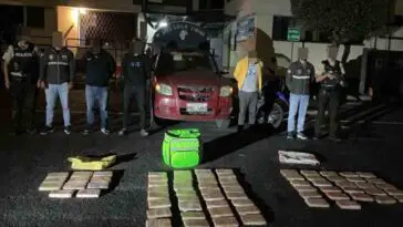 Arrestan a cubano en Ecuador por transportar cocaína