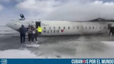 Un avión de Delta Airlines se volcó tras aterrizar en el Aeropuerto Pearson de Toronto, dejando al menos a 18 personas heridas, incluidas tres en estado crítico, según los informes difundidos en las últimas horas.