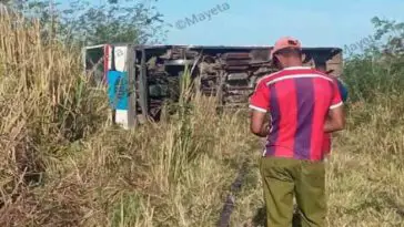 Descarrilamiento de ferrobús en Santiago de Cuba deja varias personas heridas