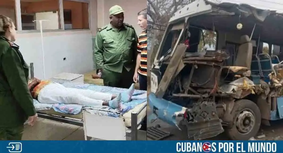 Identificados los heridos del accidente masivo de Las Tunas