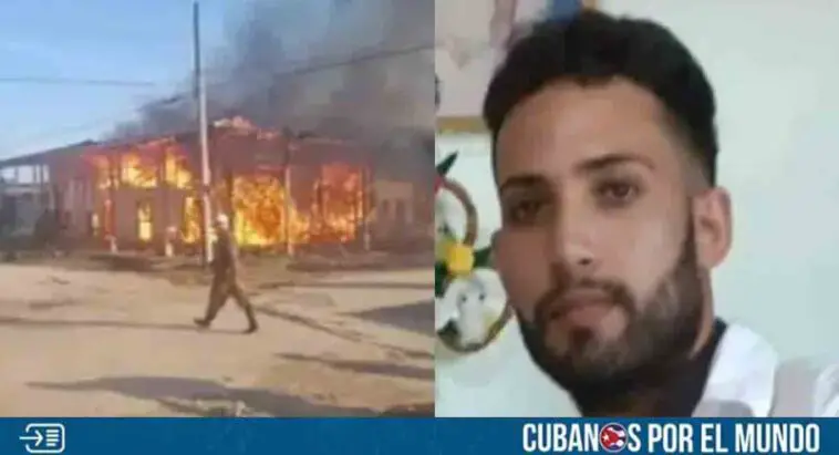 Médico cubano lo perdió todo en incendio de Placetas; la comunidad pide ayuda