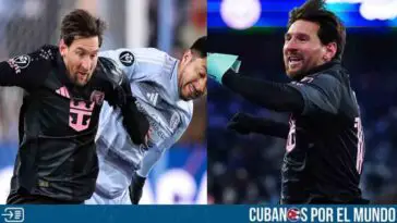 Ni el frío impidió a Lio Messi anotar un gol para salvar al Inter de Miami