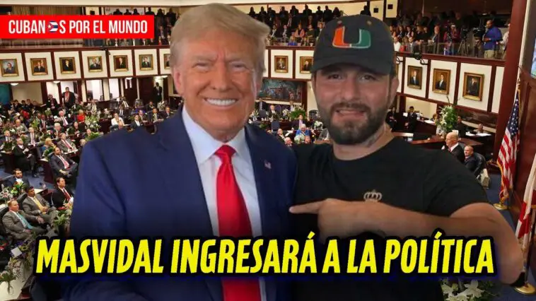 El exluchador de la UFC, el cubanoamericano, Jorge Masvidal, se adentra a la política en Miami, Florida, tras querer aspirar como congresista en el Distrito 39.