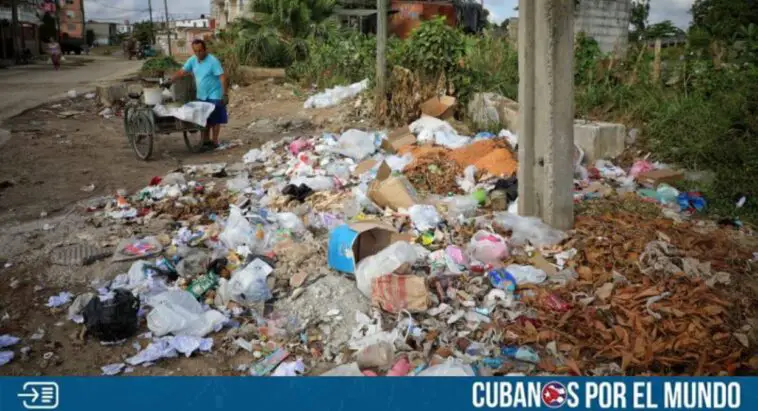 En la ciudad de Sancti Spíritus hay “vertedero improvisado” que no pudo ser ocultado ni siquiera por los medios de la dictadura comunista.