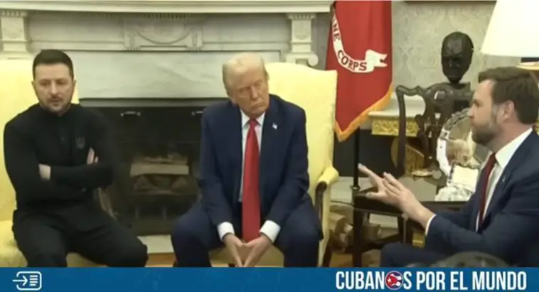 Un tenso momento se vivió este viernes 28 de febrero en la Oficina Oval de la Casa Blanca durante el encuentro de Donald Trump y el presidente de Ucrania, Volodímir Zelenski. En la reunión también estaba presente el vicepresidente de Estados Unidos, JD Vance.