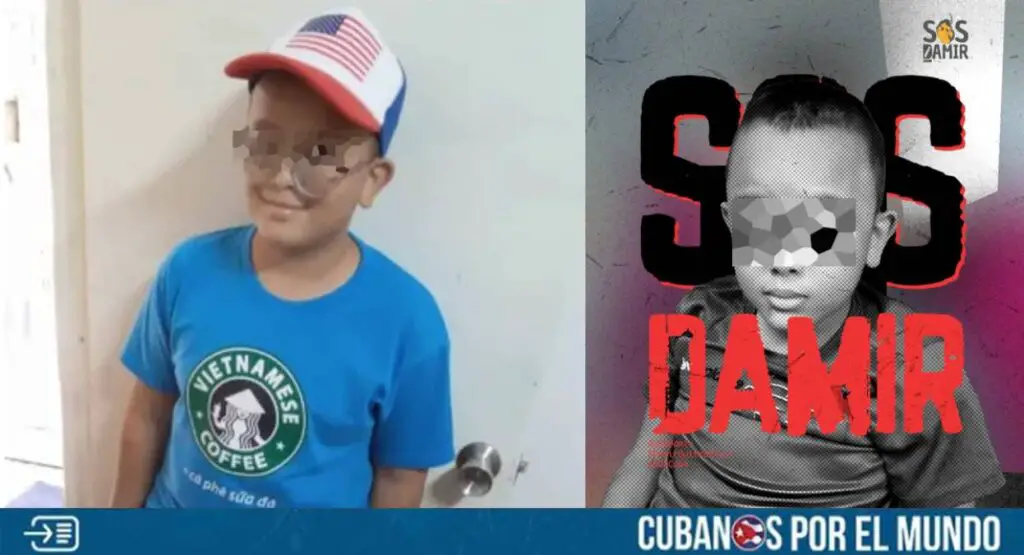 La Embajada de Estados Unidos en La Habana negó la visa humanitaria al niño cubano Damir Ortiz Ramírez, de 10 años, diagnosticado con neurofibromatosis tipo 1 y presenta un neurofibroma plexiforme en el ojo derecho, por falta de documentación que emite el Ministerio de Salud Pública del régimen castrista.