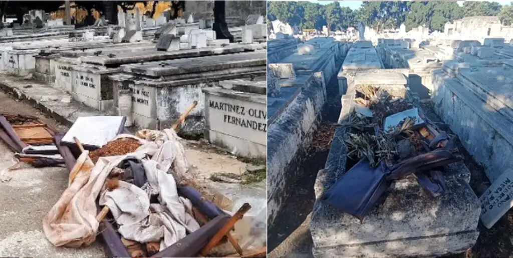 Vocero y propagandista oficialista vive un verdadero calvario en el entierro de su abuela