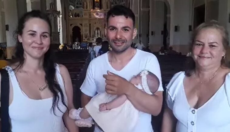 Cubanos agradecen a la Virgen de la Caridad por el nacimiento de su hija tras 6 años de espera (+VIDEOS)