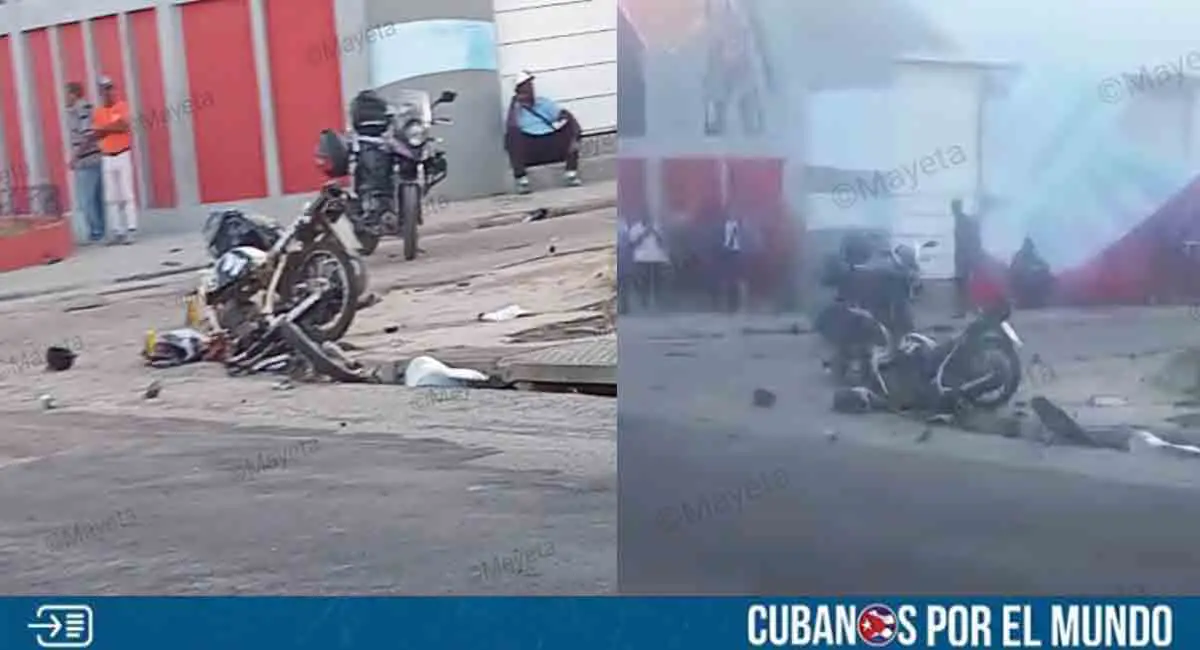 Reportan trágico accidente de tránsito entre dos motos en Santiago de Cuba