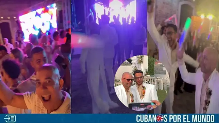 Luces para ellos, apagón para ti: dueño del King bar celebra boda de lujo (+VIDEO)