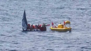 Balseros cubanos fueron rescatados por un crucero en el canal de Yucatán