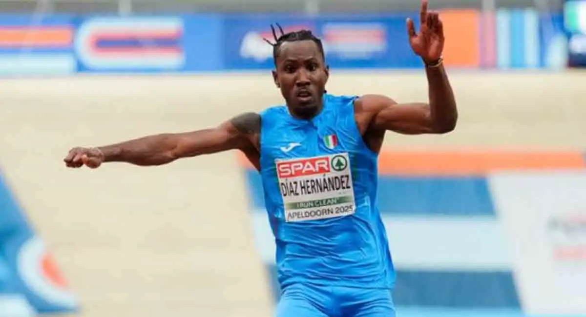 Cubano Andy Díaz se lleva la medalla de oro en triple salto representando a Italia