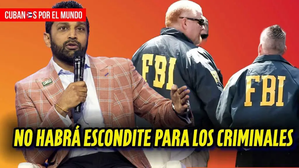 Nuevo director del FBI envía un contundente mensaje: no habrá escondite para quien cometa crímenes