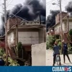 Este martes se reportó un incendio en Holguín, específicamente en el reparto La Aduana, aparentemente provocado por el derrame de petróleo proveniente de la Empresa de Conservas Vegetales Turquino.