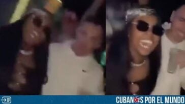 Cinthya Medrano, mejor conocida en el bajo mundo como, “La Cintumbare”, apareció celebrando su deportación a Cuba junto Sandro Castro, nieto del dictador Fidel Castro.