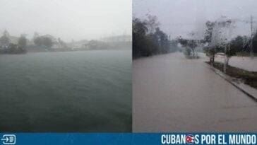 Este lunes se han reportado inundaciones en varias zonas de La Habana, Cuba, tras las fuertes lluvias que han azotado a la capital en las últimas horas.