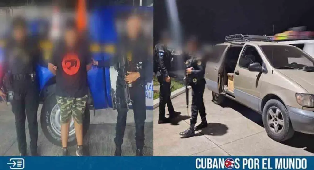 Interceptados 15 migrantes cubanos y un "coyote" en Guatemala
