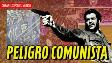 El presentador cubano Alex Otaola denunció que la presencia en un cartel de una imagen del asesino del Che Guevara en el estadio de fútbol de Orlando, Florida, durante el desarrollo de un partido.