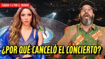 El presentador cubano Alex Otaola dio su opinión sobre la cancelación del concierto de la cantante colombiana Shakira en Chile.