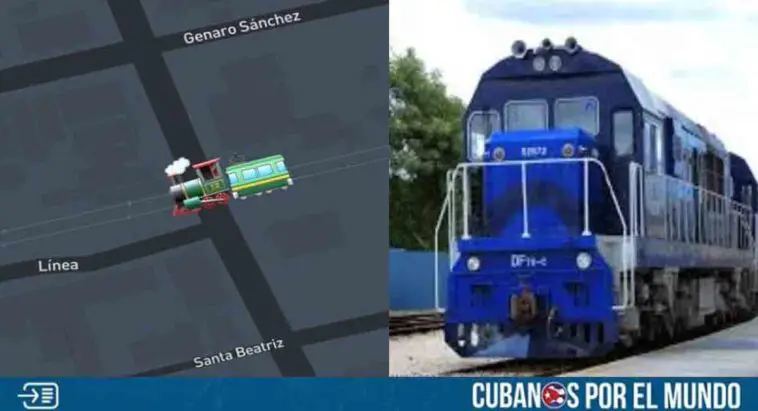 Solo en Cuba: Tren en La Habana paralizó el tráfico al quedaSolo en Cuba: Tren en La Habana paralizó el tráfico al quedarse sin combustible en plena víarse sin combustible en plena vía