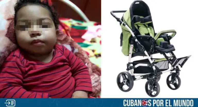 Familia en Camagüey busca apoyo para adquirir silla especial para bebé enfermo