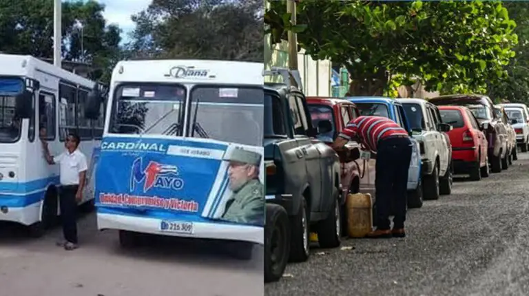 Escasez de gasolina para el pueblo, pero sí hay para hacer la propaganda del Primero de Mayo