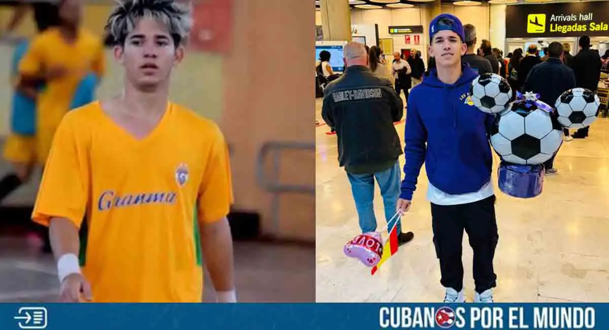 Futsalista cubano buscará una mejor vida en España