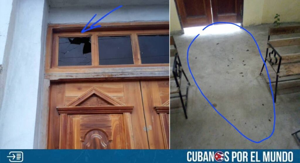La iglesia San Pedro, ubicada en el Reparto Flores, en la ciudad de Santiago de Cuba, sufrió un ataque violento, denunció este miércoles el párroco Rodhin Alonso Colomar.