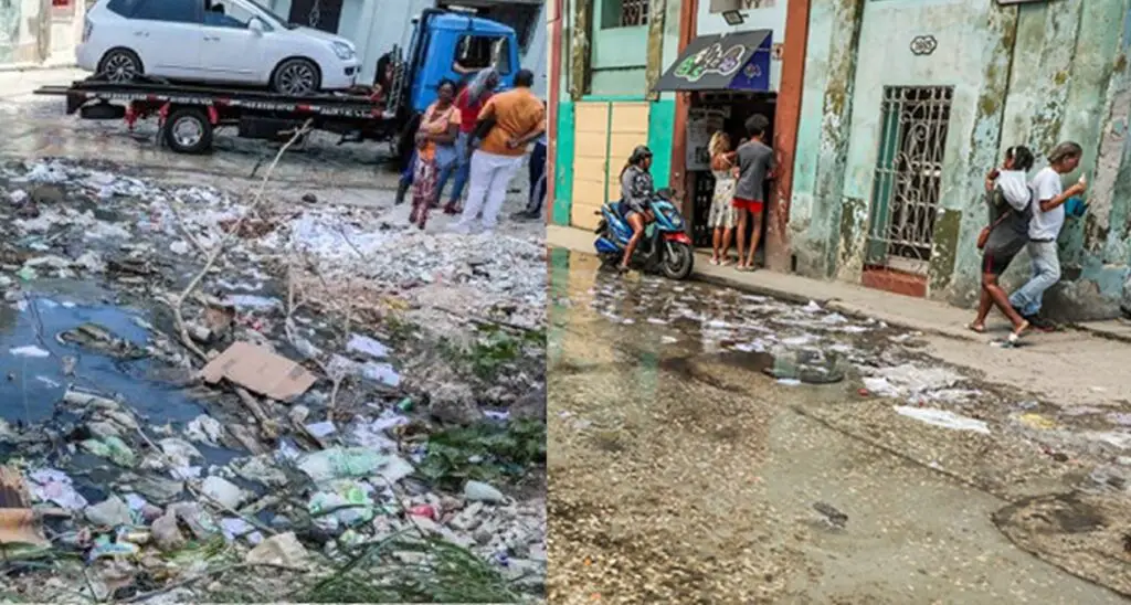 Prensa castrista reconoce el grave problema del alcantarillado en La Habana