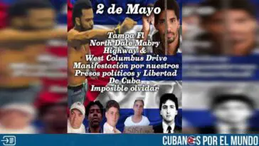Convocan a manifestación en Tampa por la libertad de los presos políticos cubanos