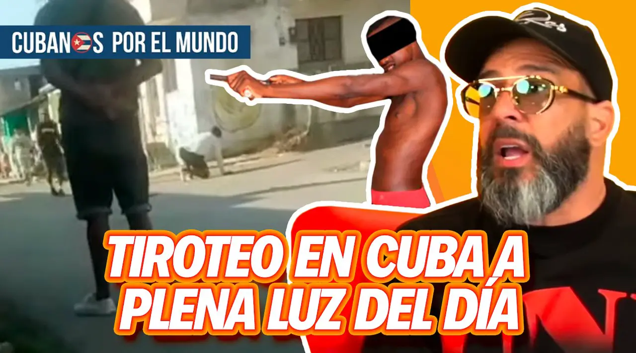 La violencia sigue desatada en Cuba, y quedó una vez más en evidencia, después de que el presentador Alex Otaola mostró imágenes de lo que fue un tiroteo ocurrido a plena luz del día en un barrio de la isla.