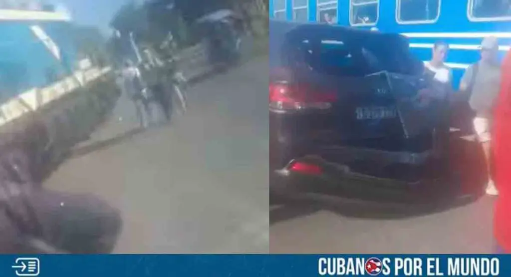 La Habana: Tren impacta vehículo diplomático ruso