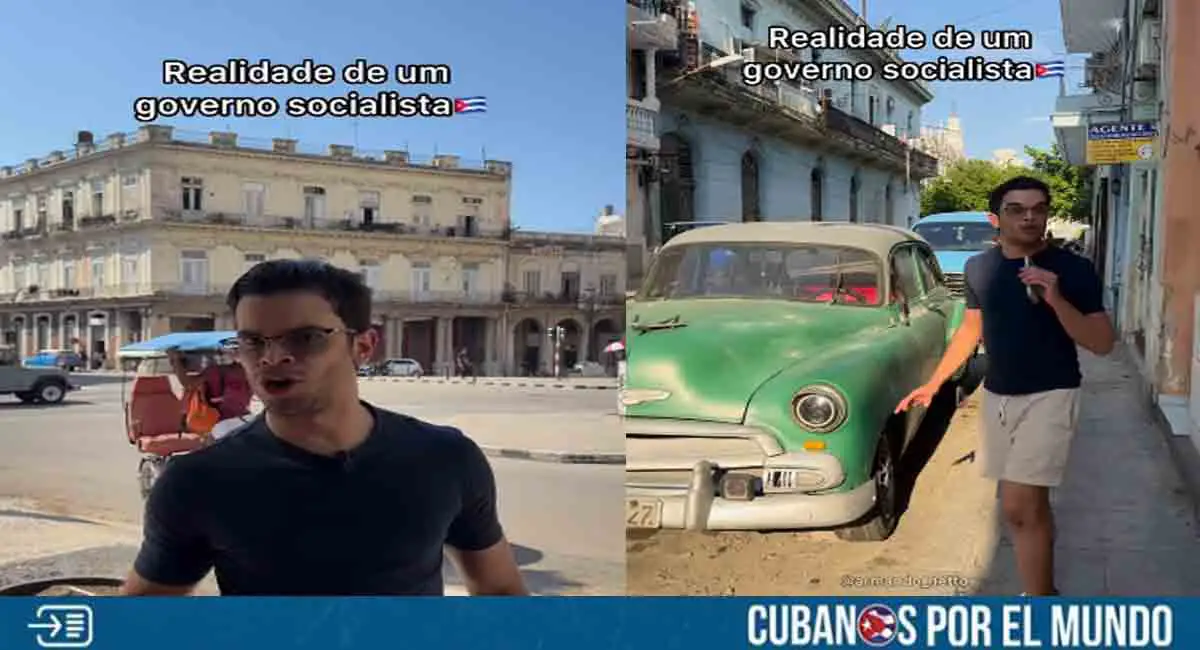Turista brasileño expone a su manera la terrible realidad que se sufre en Cuba