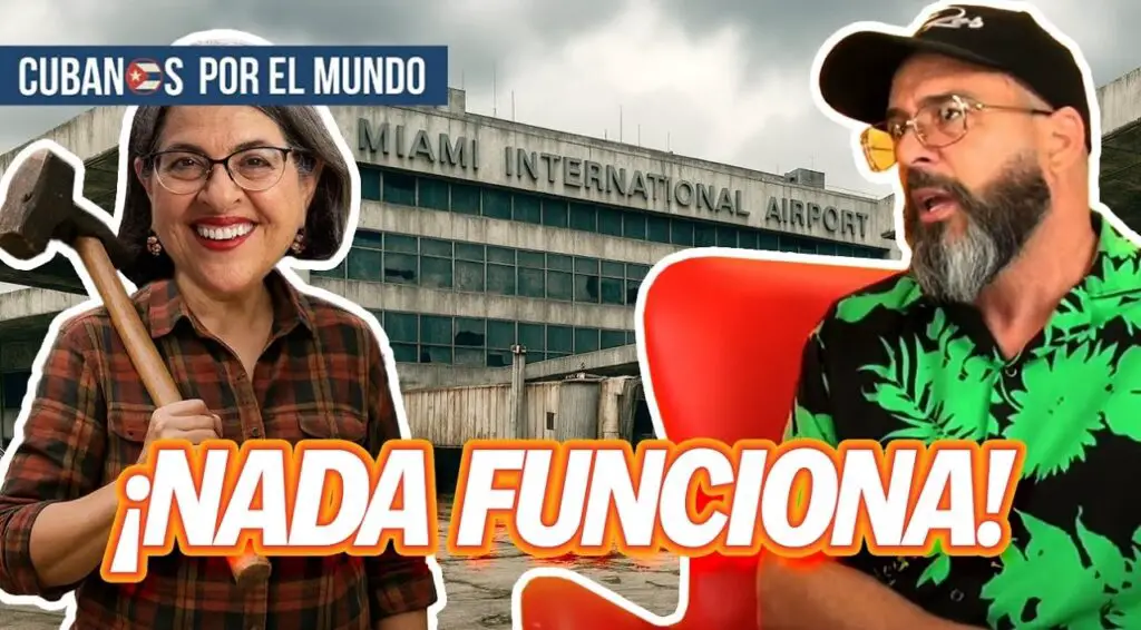 El presentador cubano Alex Otaola denunció que, el Aeropuerto Internacional de Miami está peor que nunca tras mostrar imágenes en las que se aprecia el deplorable estado en que se encuentra el sitio.
