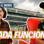 El presentador cubano Alex Otaola denunció que, el Aeropuerto Internacional de Miami está peor que nunca tras mostrar imágenes en las que se aprecia el deplorable estado en que se encuentra el sitio.