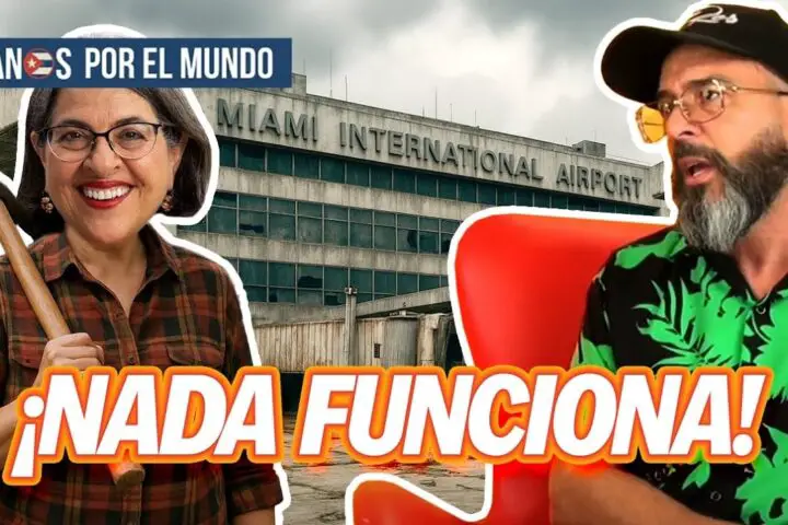 El presentador cubano Alex Otaola denunció que, el Aeropuerto Internacional de Miami está peor que nunca tras mostrar imágenes en las que se aprecia el deplorable estado en que se encuentra el sitio.