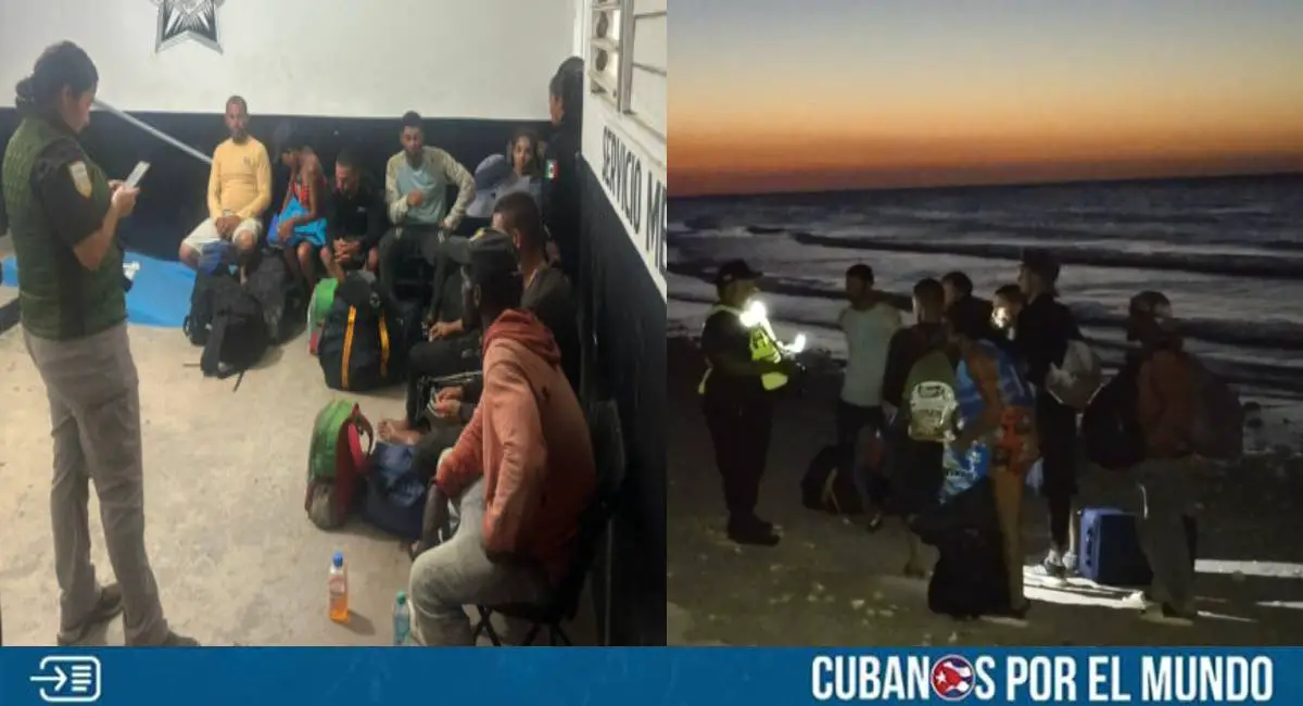 Un total de ocho balseros cubanos fueron detenidos por las autoridades en México tras arribar al puerto de El Cuyo, en el municipio de Tizimín, en el estado de Yucatán.