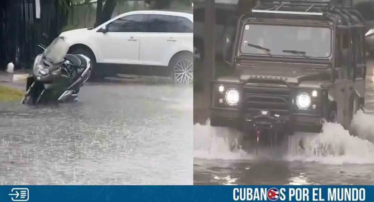 Torrenciales lluvias golpean a Florida