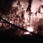 Incendio forestal consume 200 hectáreas en Minas de Matahambre y amenaza con expandirse