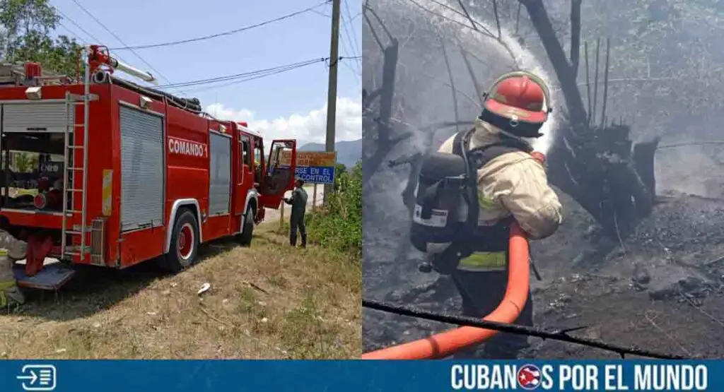 Incendio en una vivienda de Santiago de Cuba por una freidora