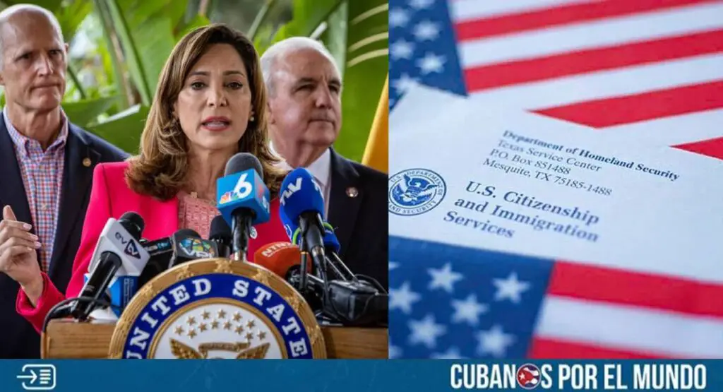 La congresista de origen cubano, María Elvira Salazar, exhortó a la administración de Donald Trump a que no deporte a los más de 530 mil migrantes que fueron beneficiados con el programa de parole humanitario.