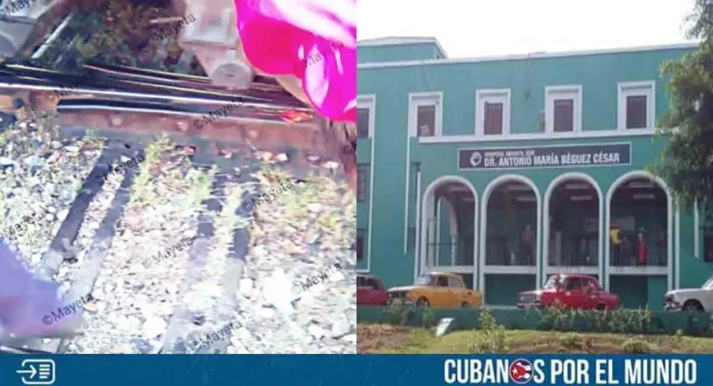Niño cubano atropellado por un tren en Santiago de Cuba sigue luchando por su vida