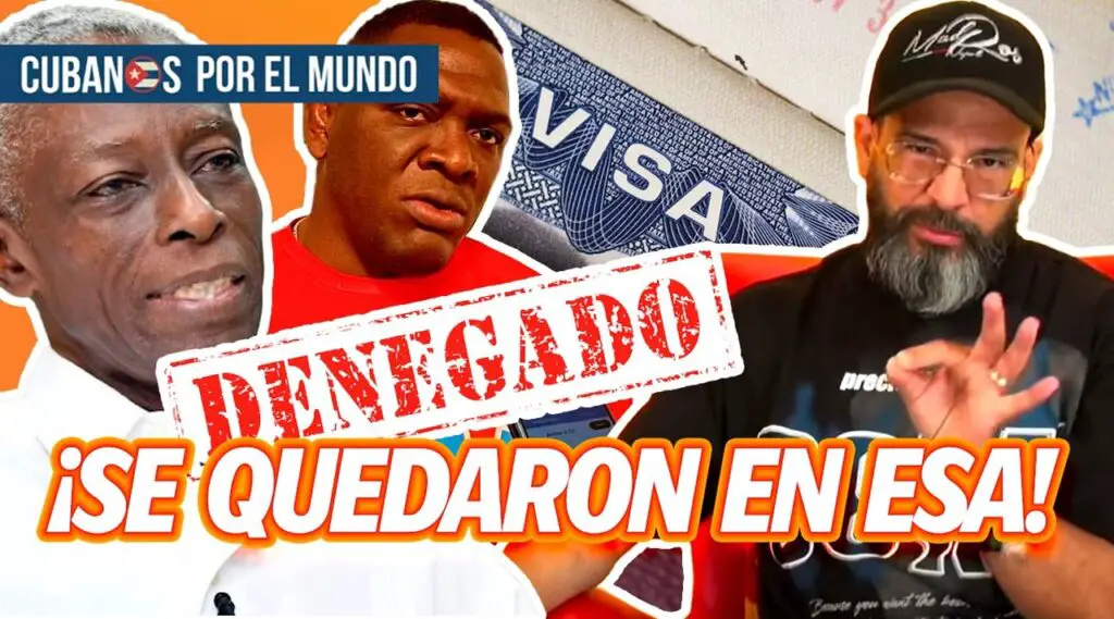El presentador cubano Alex Otaola reaccionó a las negaciones de visas a deportistas cubanos y miembros del Comité Olímpico de la isla de parte de Estados Unidos.