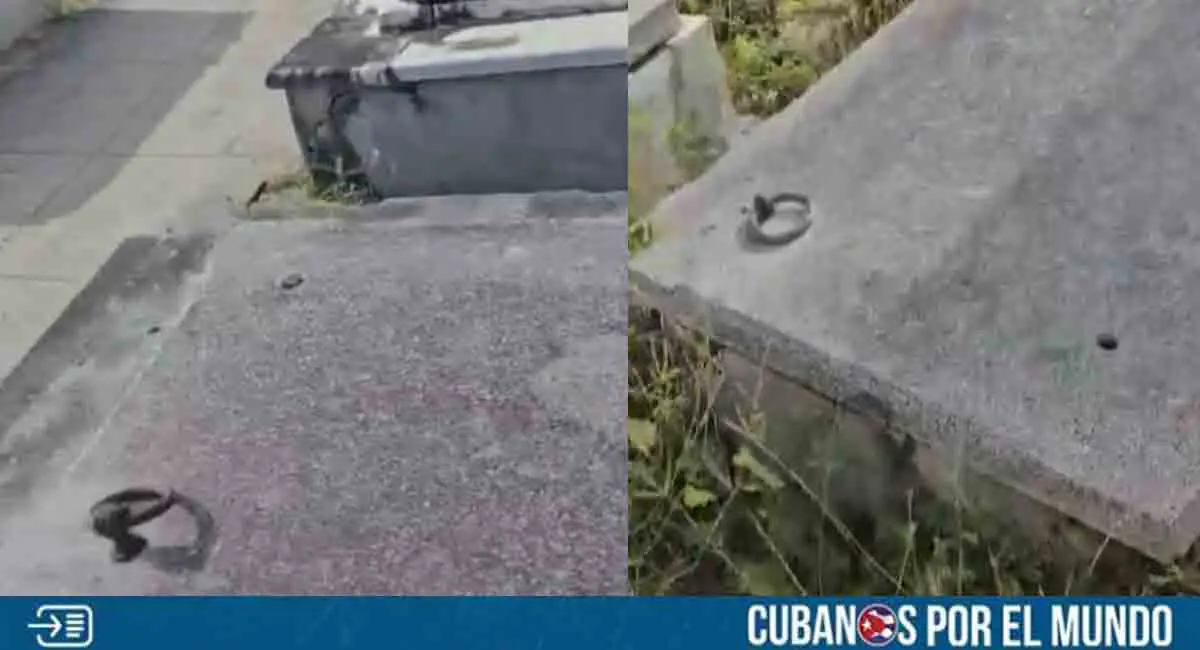 La Habana: Reportan robo de argollas de bronce en el cementerio de Guanabacoa