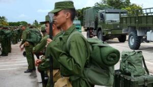 Militares cubanos