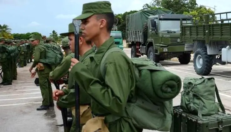 Militares cubanos