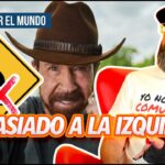 El actor estadounidense Chuck Norris afirmó en una entrevista que, los demócratas se fueron demasiado a la izquierda