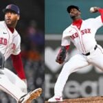 Aroldis Chapman está dejando en alto a los Medias Rojas de Boston en Las Grandes Ligas durante el mes de junio