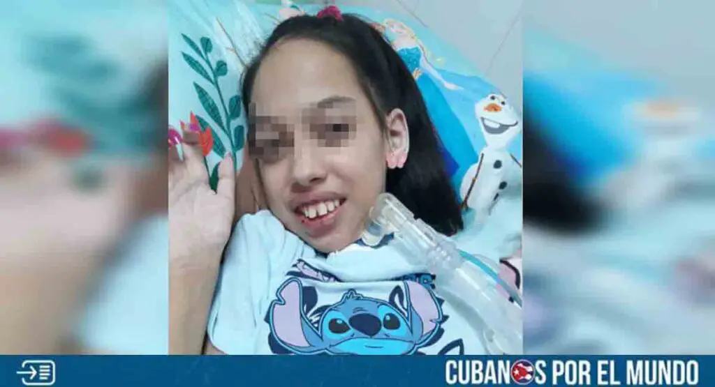 Piden ayuda con un panel solar para niña cubana enferma; lleva varios meses esperando